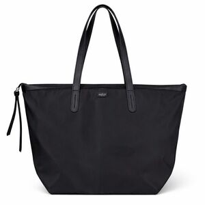 Botkier Classic Nylon clean Black Tote with two zipper side pockets